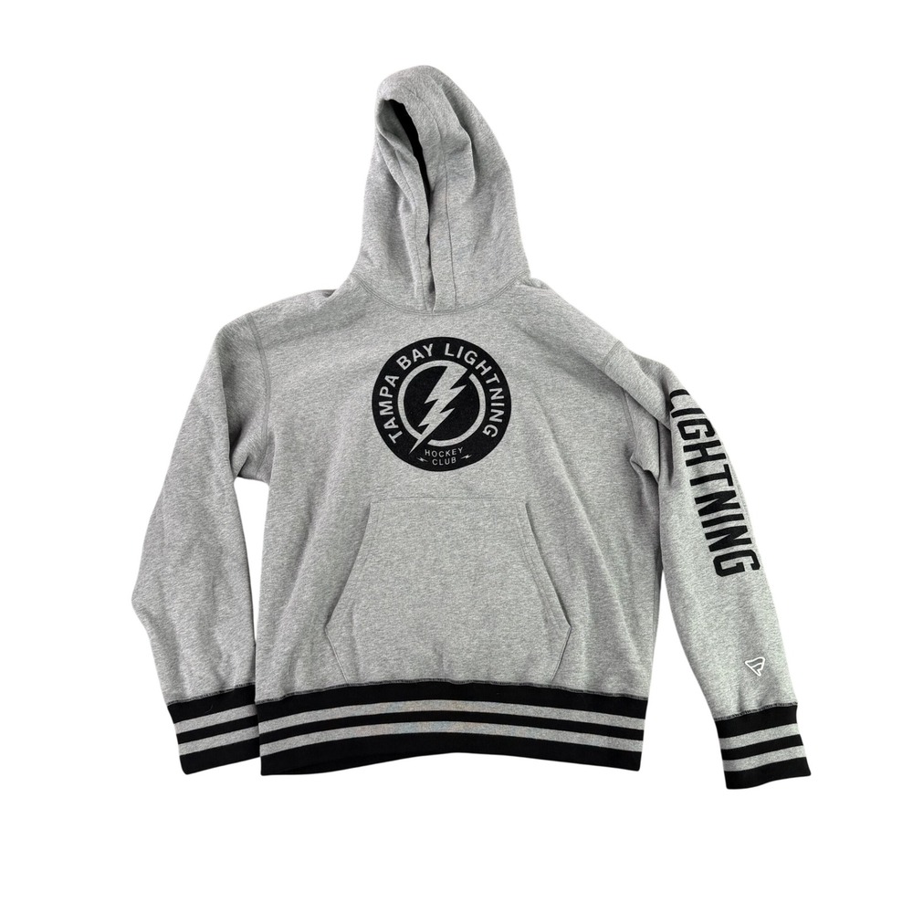 Todd Snyder Fanatics Hoodie Men Large Gray Tampa Bay Lightning Hockey Pullover